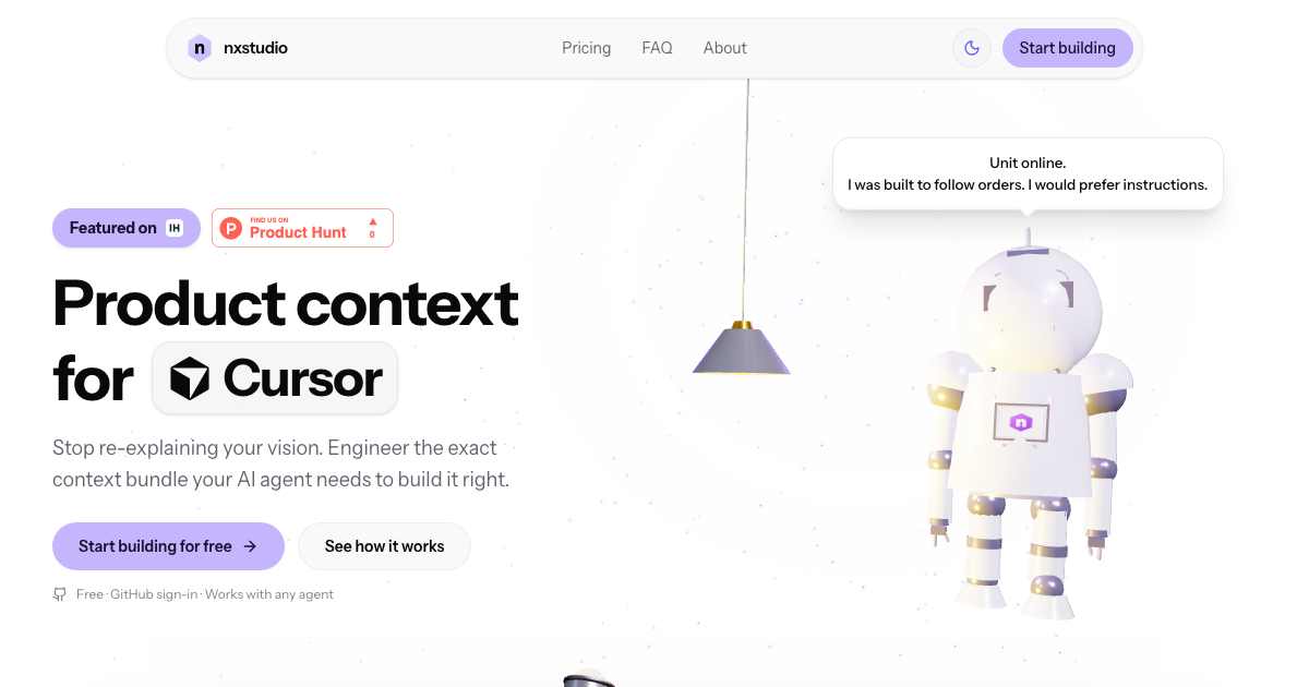 nxstudio — 官网预览图